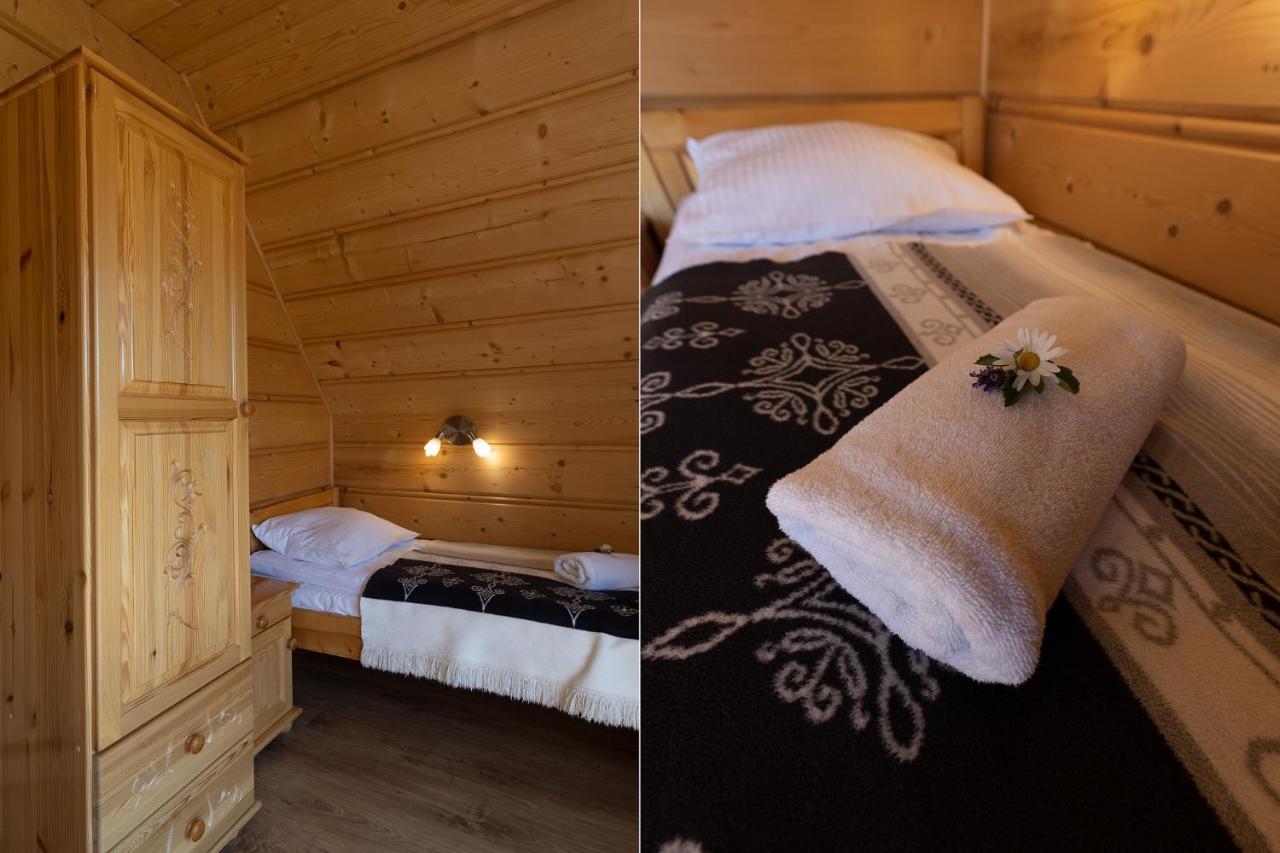 Witowianskie Domki Z Kominkiem, Jacuzzi I Sauna Dzianisz エクステリア 写真