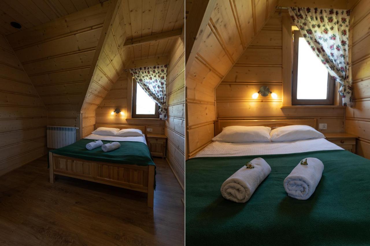 Witowianskie Domki Z Kominkiem, Jacuzzi I Sauna Dzianisz エクステリア 写真