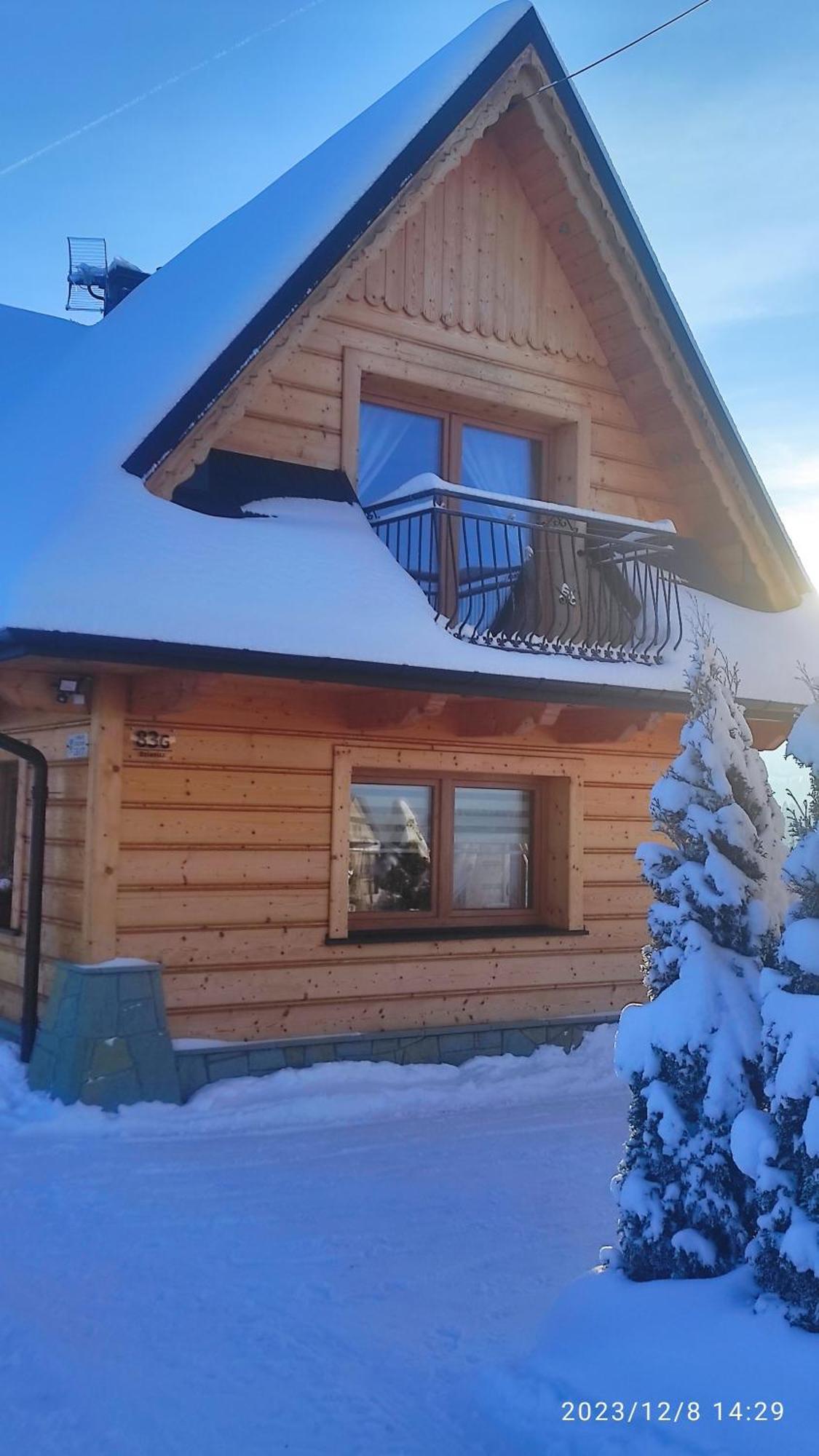 Witowianskie Domki Z Kominkiem, Jacuzzi I Sauna Dzianisz エクステリア 写真