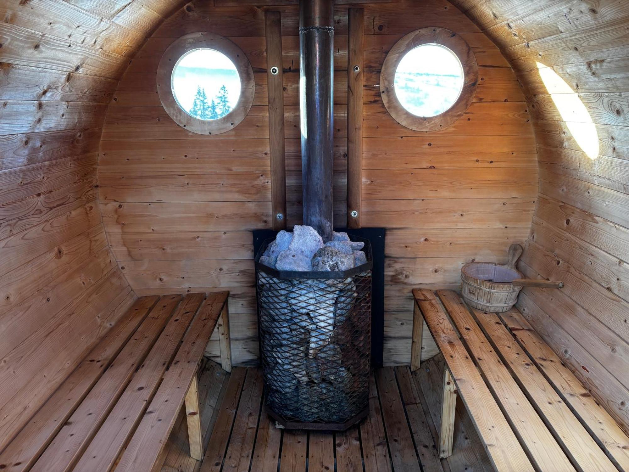 Witowianskie Domki Z Kominkiem, Jacuzzi I Sauna Dzianisz エクステリア 写真