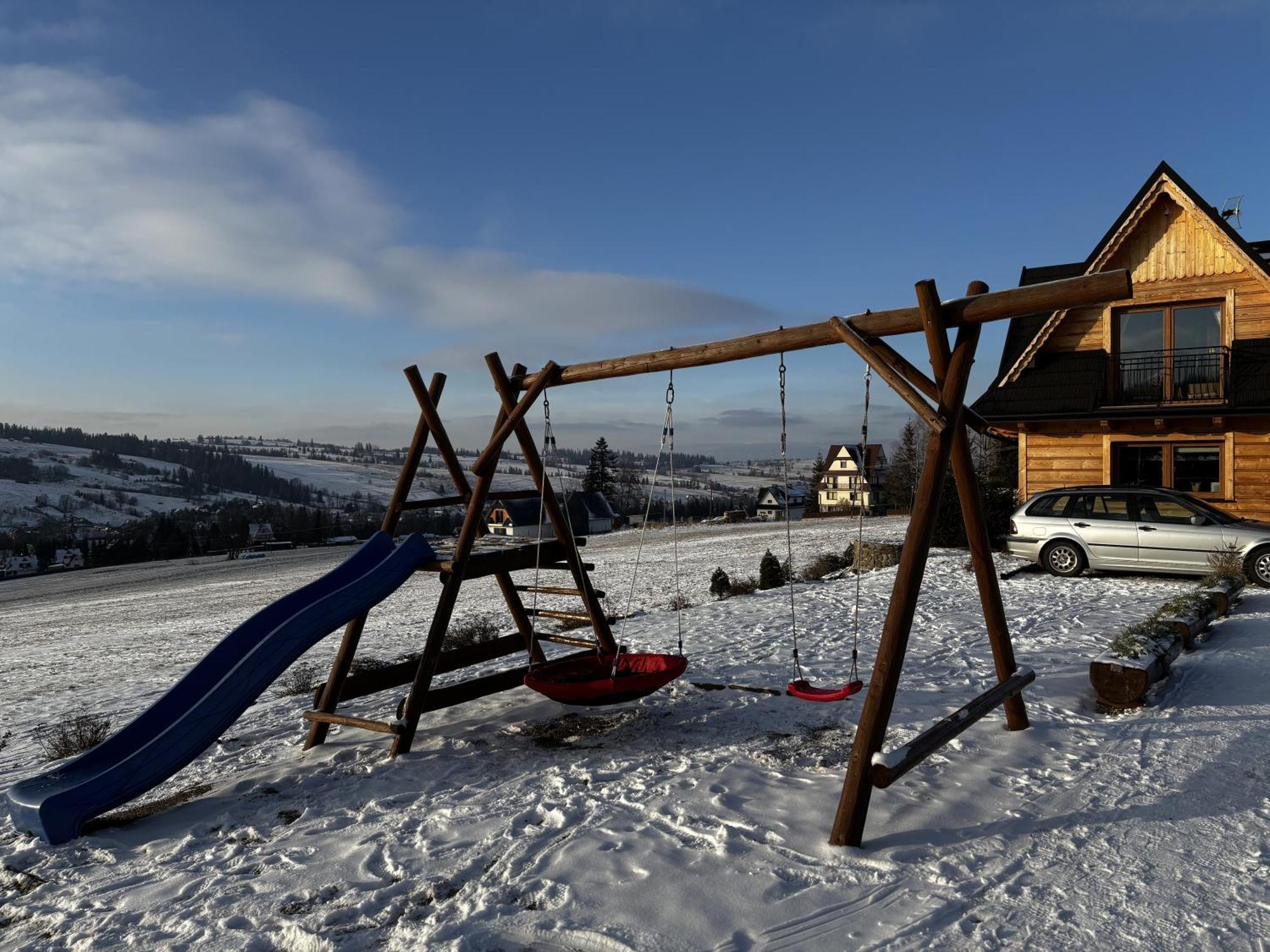 Witowianskie Domki Z Kominkiem, Jacuzzi I Sauna Dzianisz エクステリア 写真