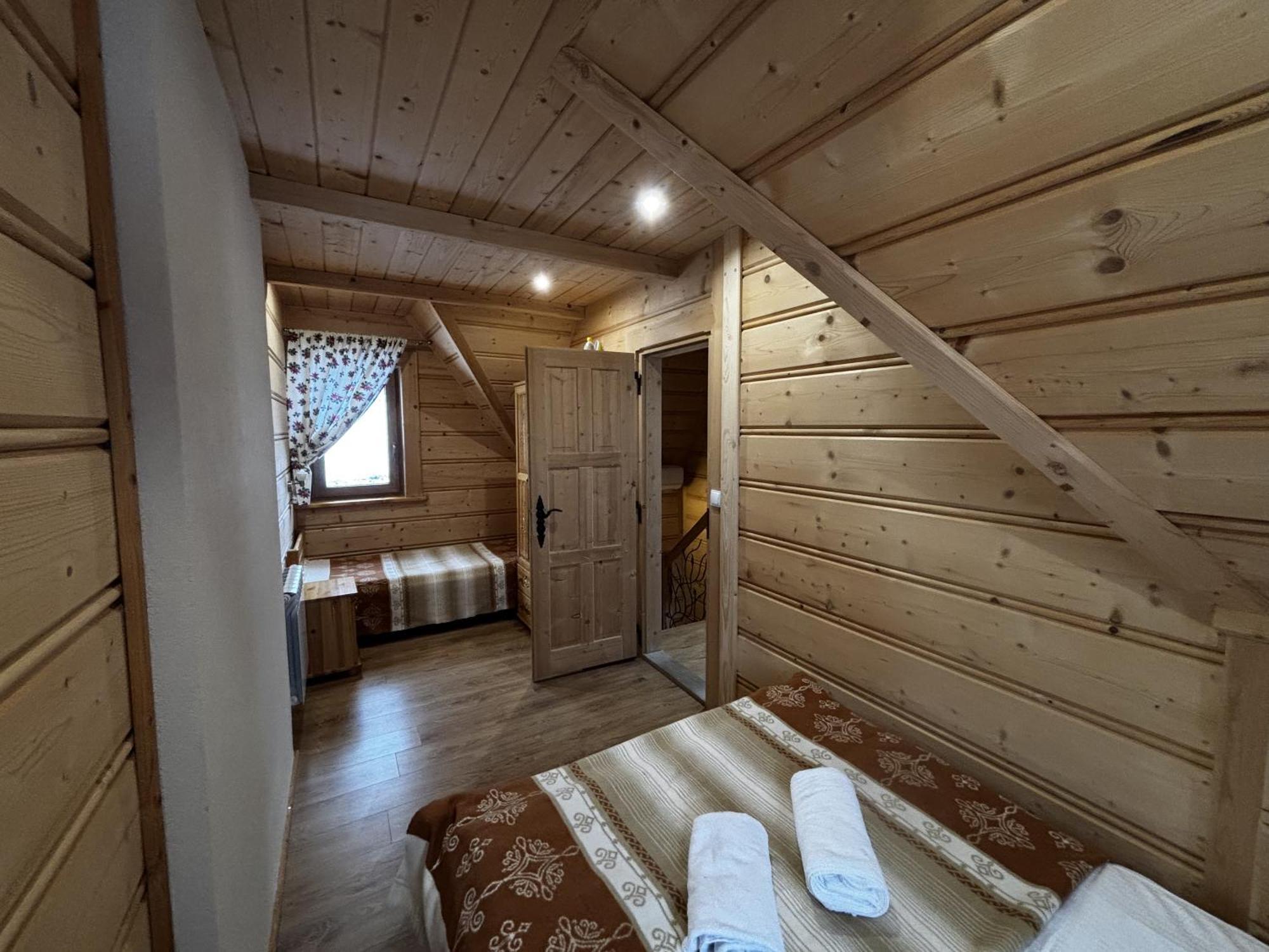 Witowianskie Domki Z Kominkiem, Jacuzzi I Sauna Dzianisz エクステリア 写真